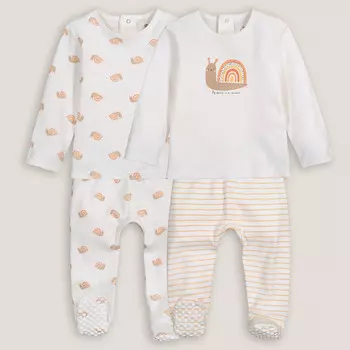 Комплект из двух пижам раздельных LaRedoute