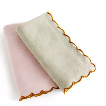 Комплект из двух полотенец столовых LaRedoute