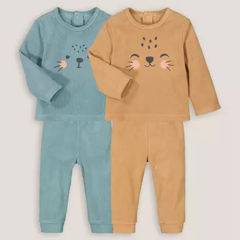Комплект из двух раздельных махровых LaRedoute