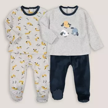 Комплект из двух раздельных пижам LaRedoute