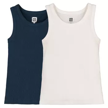 Комплект из двух рифленых топов LaRedoute