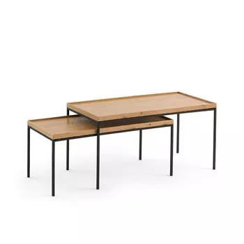 Комплект из двух столов журнальных LaRedoute