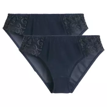 Комплект из двух трусов-слипов двухцветных LaRedoute