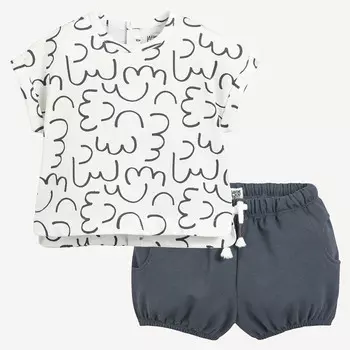 Комплект из футболки и шорт LaRedoute