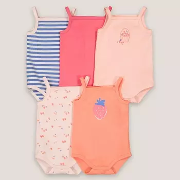 Комплект из пяти боди на LA REDOUTE COLLECTIONS