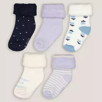 Комплект из пяти пар носков LaRedoute