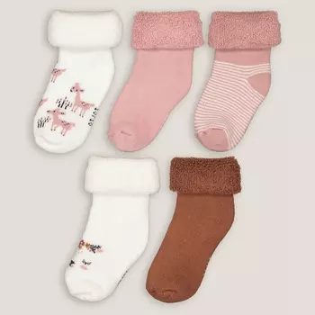 Комплект из пяти пар носков LaRedoute