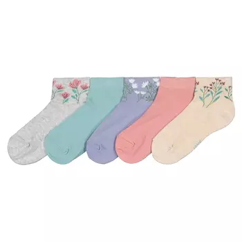 Комплект из пяти пар носков LaRedoute