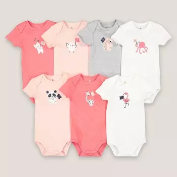 Комплект из семи боди с LaRedoute