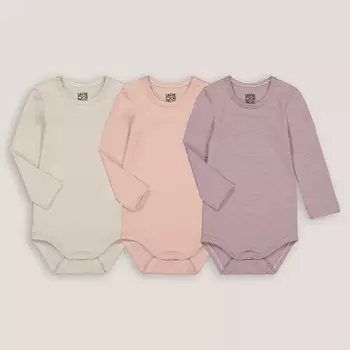 Комплект из трех боди с LaRedoute
