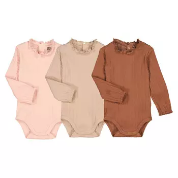 Комплект из трех боди с LaRedoute