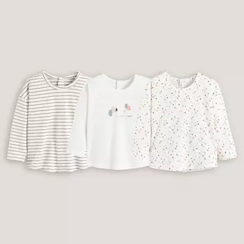 Комплект из трех футболок с LaRedoute