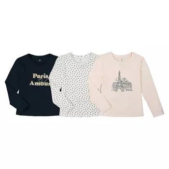 Комплект из трех футболок с LaRedoute