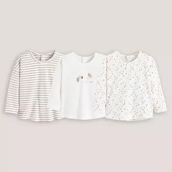 Комплект из трех футболок с LaRedoute