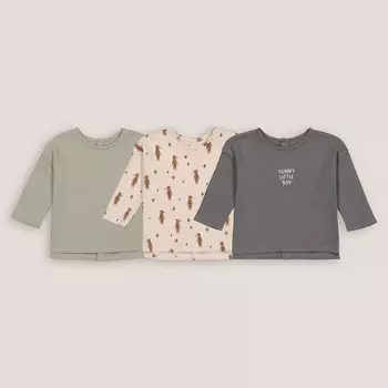Комплект из трех лонгсливов LaRedoute