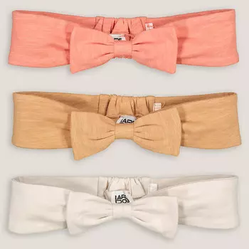 Комплект из трех однотонных повязок LaRedoute