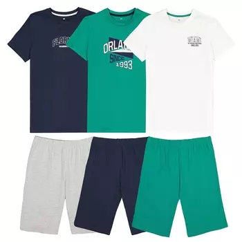 Комплект из трех пижам LaRedoute