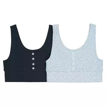 Комплект из двух топов-бюстгальтеров LaRedoute