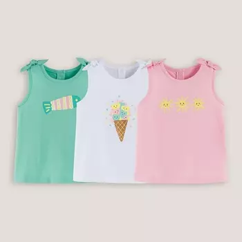 Комплект из трех топов LA REDOUTE COLLECTIONS