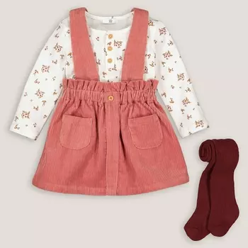 Комплект из трех вещей футболка LaRedoute