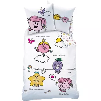 Комплект постельного белья из хлопка MONSIEUR MADAME HAPPY TIME