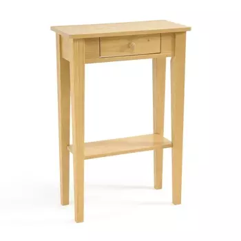 Консоль с 1 ящиком из массива сосны ALVINA