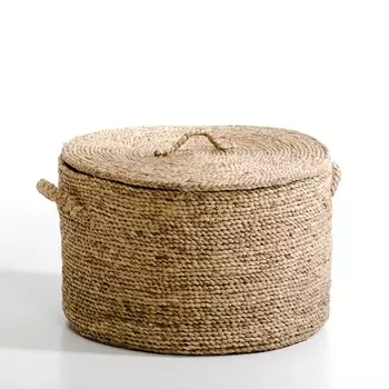 Корзина круглая из плетеных волокон эйхорнии. В36,5 см, Liane