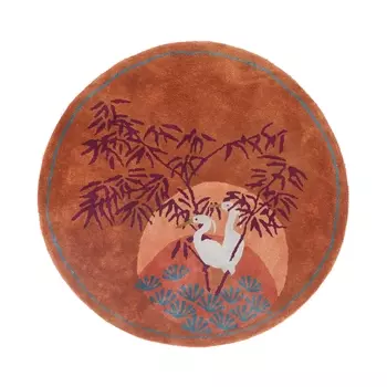 Ковер с ворсом из вискозы AIGRETTE