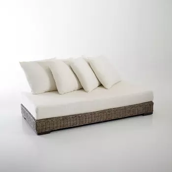 Кровать-банкетка с плетением кубу Giada