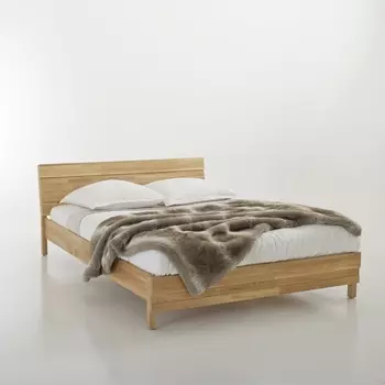 Кровать из массива дуба с соединением встык, Ariles