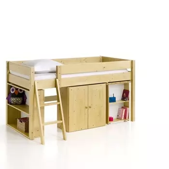 Кровать комбинированная и кроватное основание из массива сосны, Jon