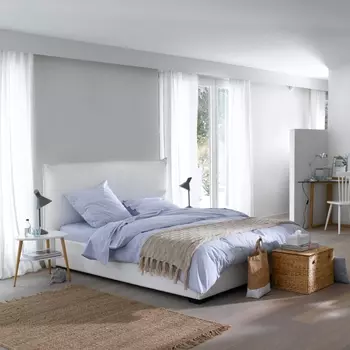 Кровать с ящиком и поднимающейся сеткой Pancho