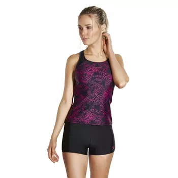 Купальник-танкини с принтом Boom Allover