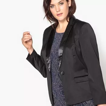 Куртка-блейзер приталенная