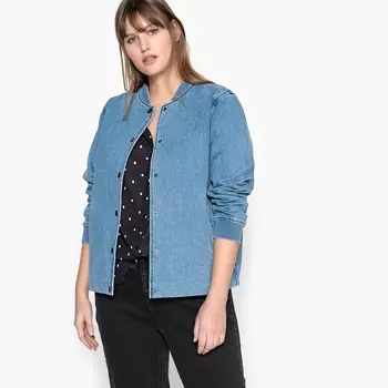 Куртка-бомбер из денима