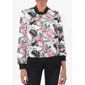 Куртка-бомбер прямого покроя