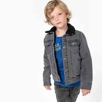 Куртка джинсовая, 3-12 лет