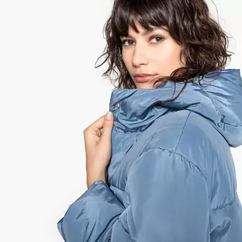 Куртка с большим воротником