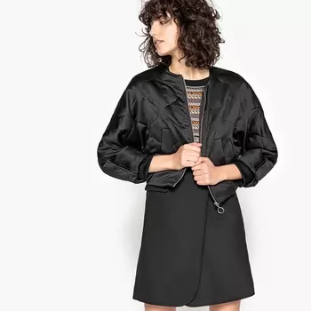 Куртка стеганая с рукавами летучая мышь