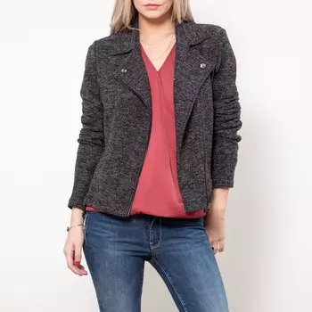 Куртка укороченная прямого покроя