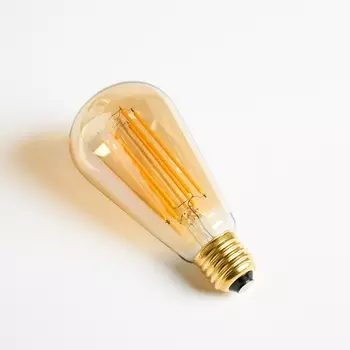 Лампочка LED с декоративным большим цоколем Ø6,4x В.14,2 см