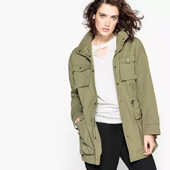 Легкая парка с капюшоном