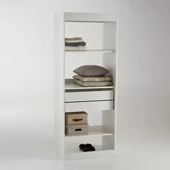 Модуль гардероба с 3 полками и 2 ящиками Build