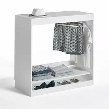 Модуль гардероба с вешалкой и 1 полкой Build