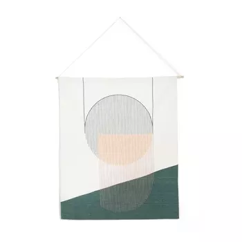 Настенное украшение из хлопка с принтом COTIAM