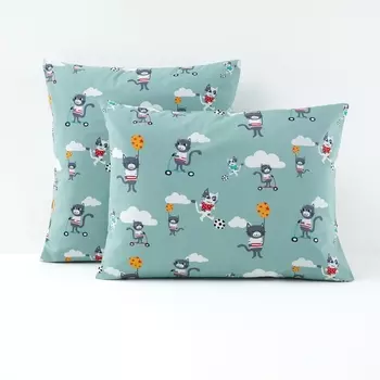 Наволочка детская из 100% хлопка CHARIVARI