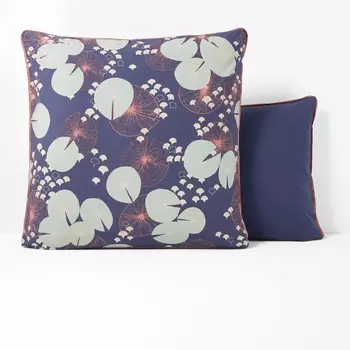 Наволочка из хлопковой перкали JARDIN D’EAU