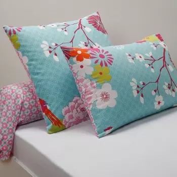 Наволочка, MISS CHINA голубая