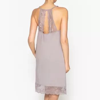 Ночная рубашка с кружевной спинкой