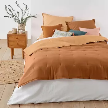 Перина двухцветная из льна и вискозы YSTAD